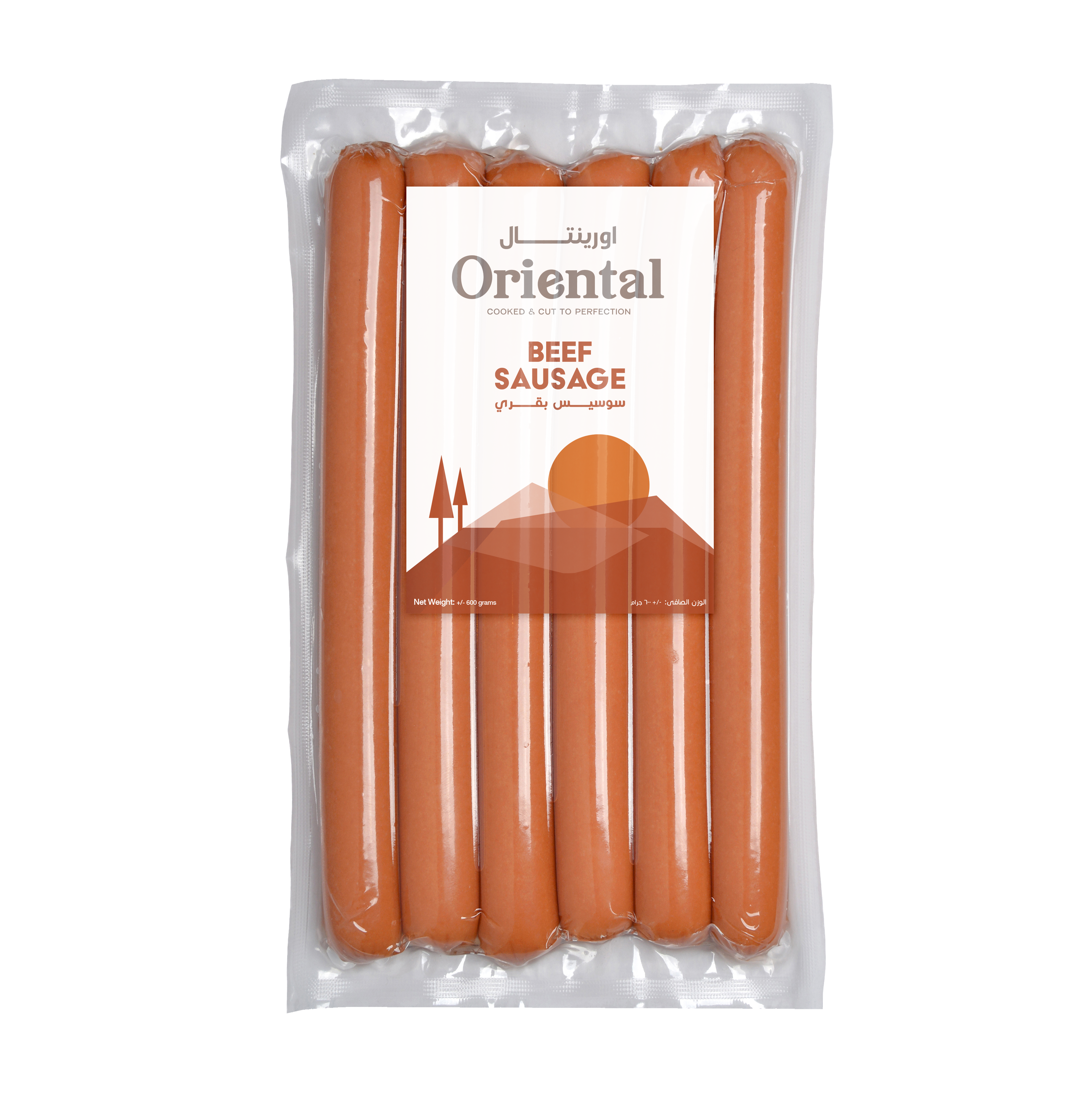 Beef sausage Hotdog