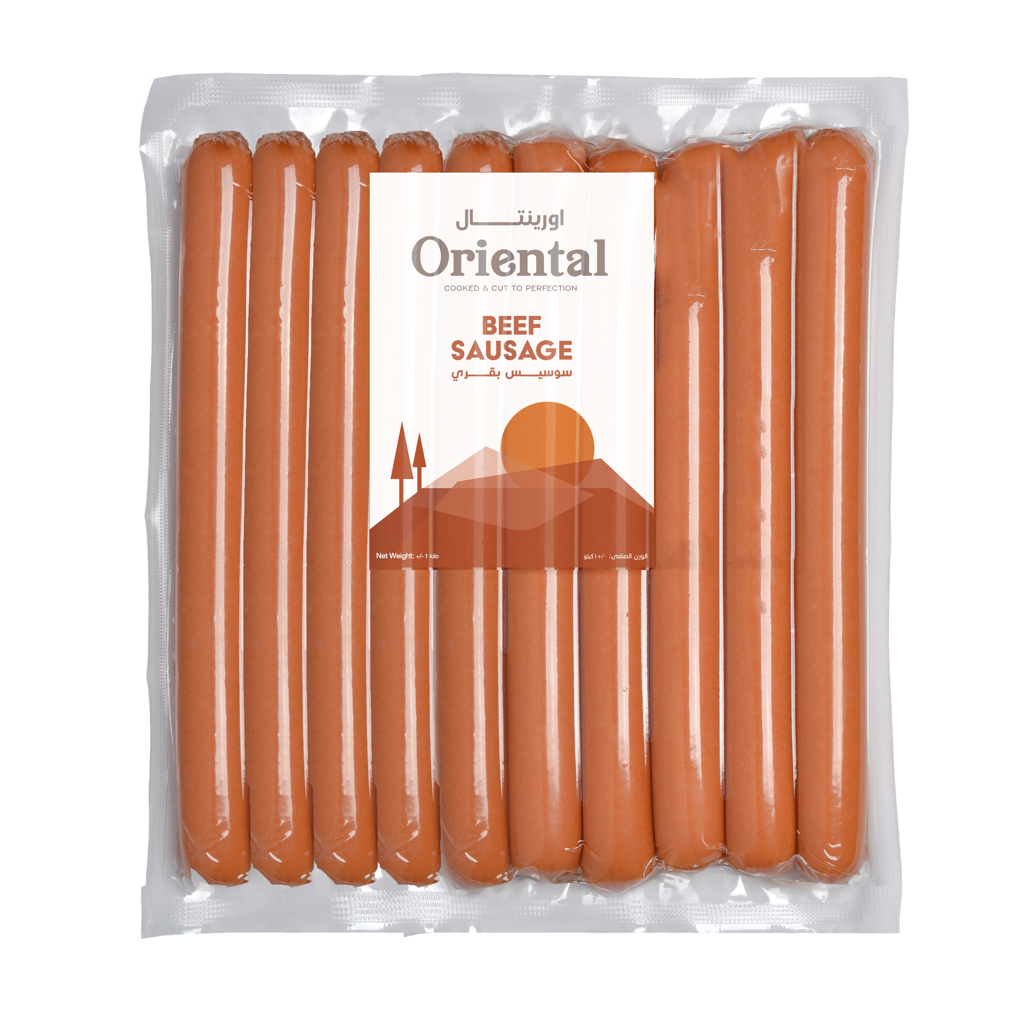 Beef sausage Hotdog