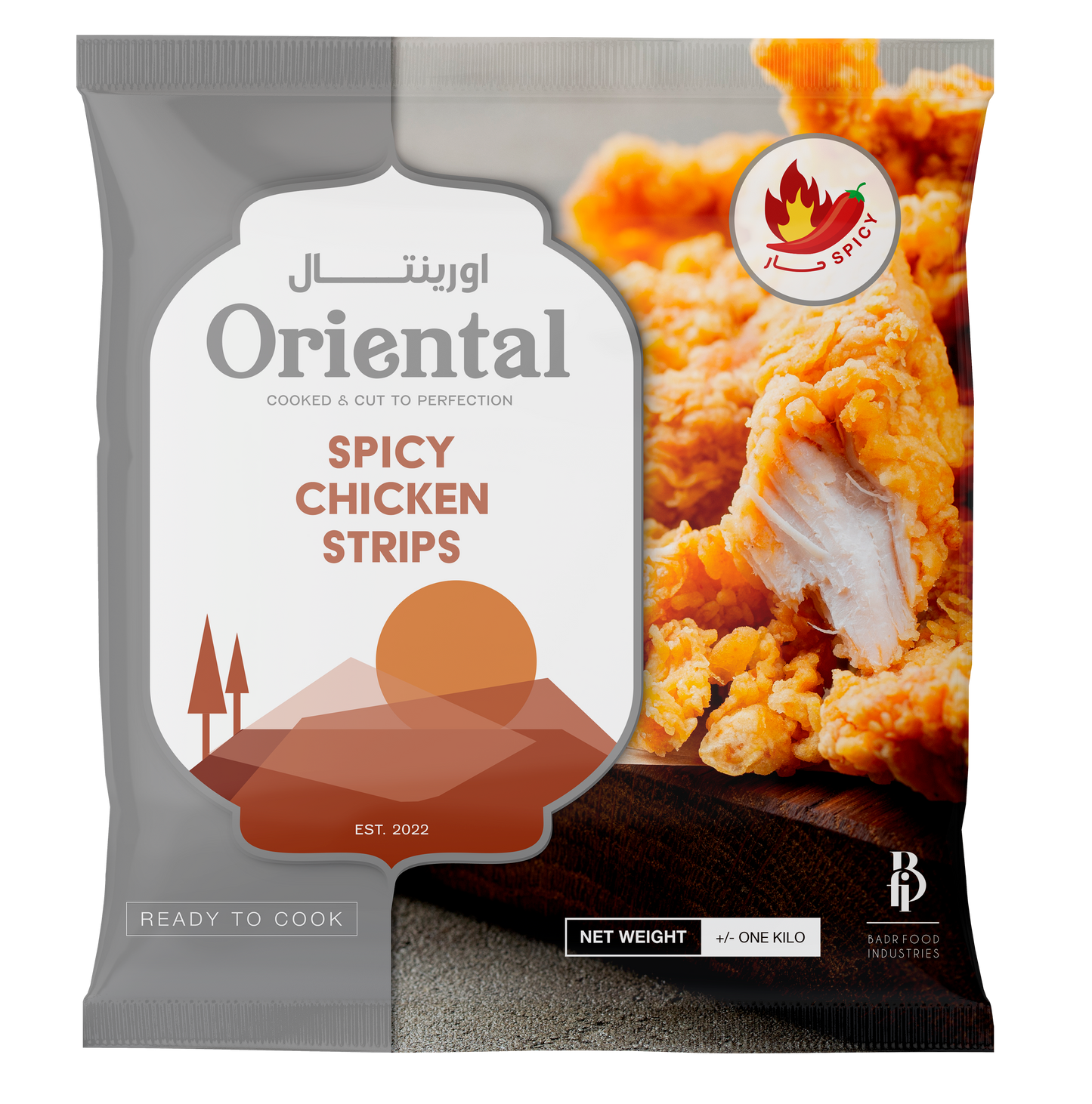 Chicken strips Spicy (1 KG)